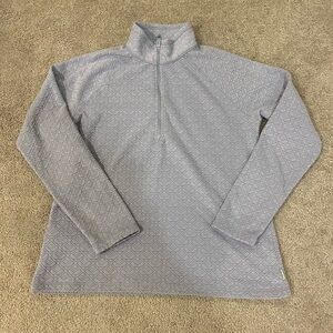 Eddie Bauer Fast Fleece Quarter Zip Pullover Jacket